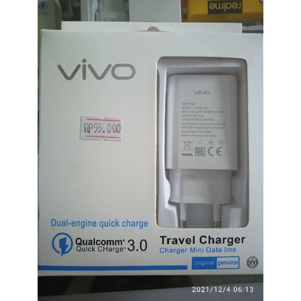 charger vivo original 100%