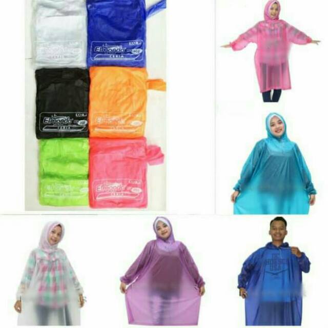 Murah Jas Hujan Emergency Raincoat RWSC-025 Jas Hujan Murah Jas Hujan Travel bahan PREMIUM