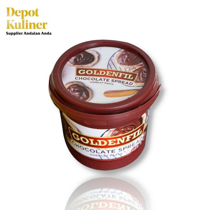 Goldenfil Chocolate Spread 1 kg / Goldenfill Cokelat Golden Fil Selai Coklat Pasta 1KG