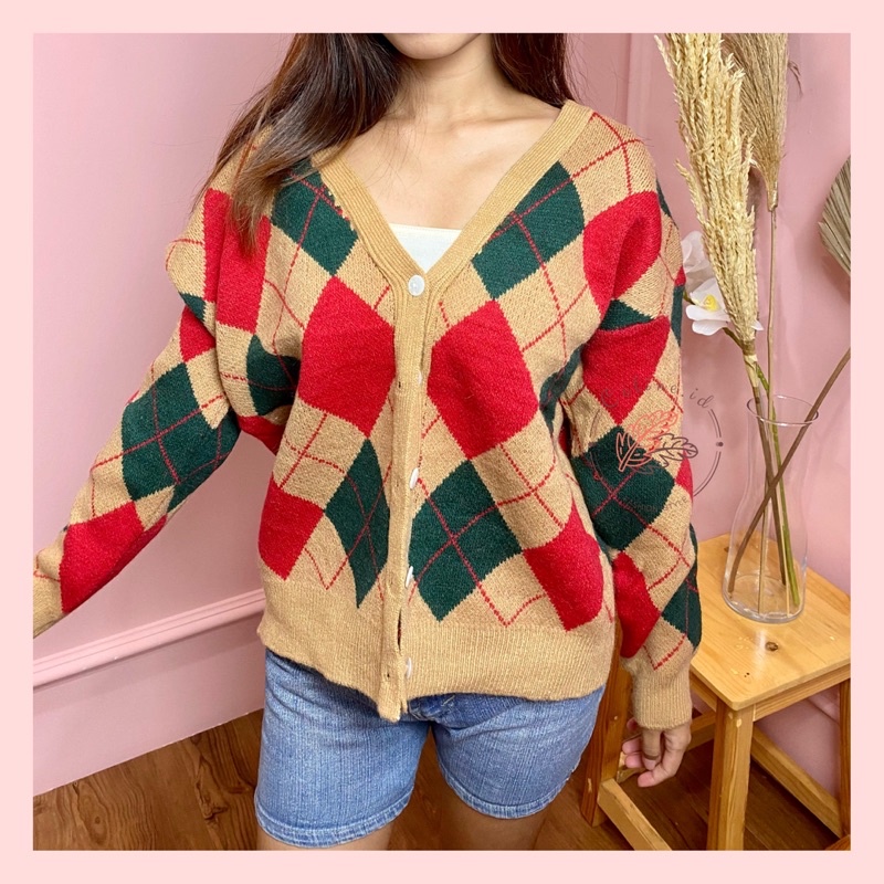 Taehyung Cardi | Knitwear Cardigan Sweater Rajut Import