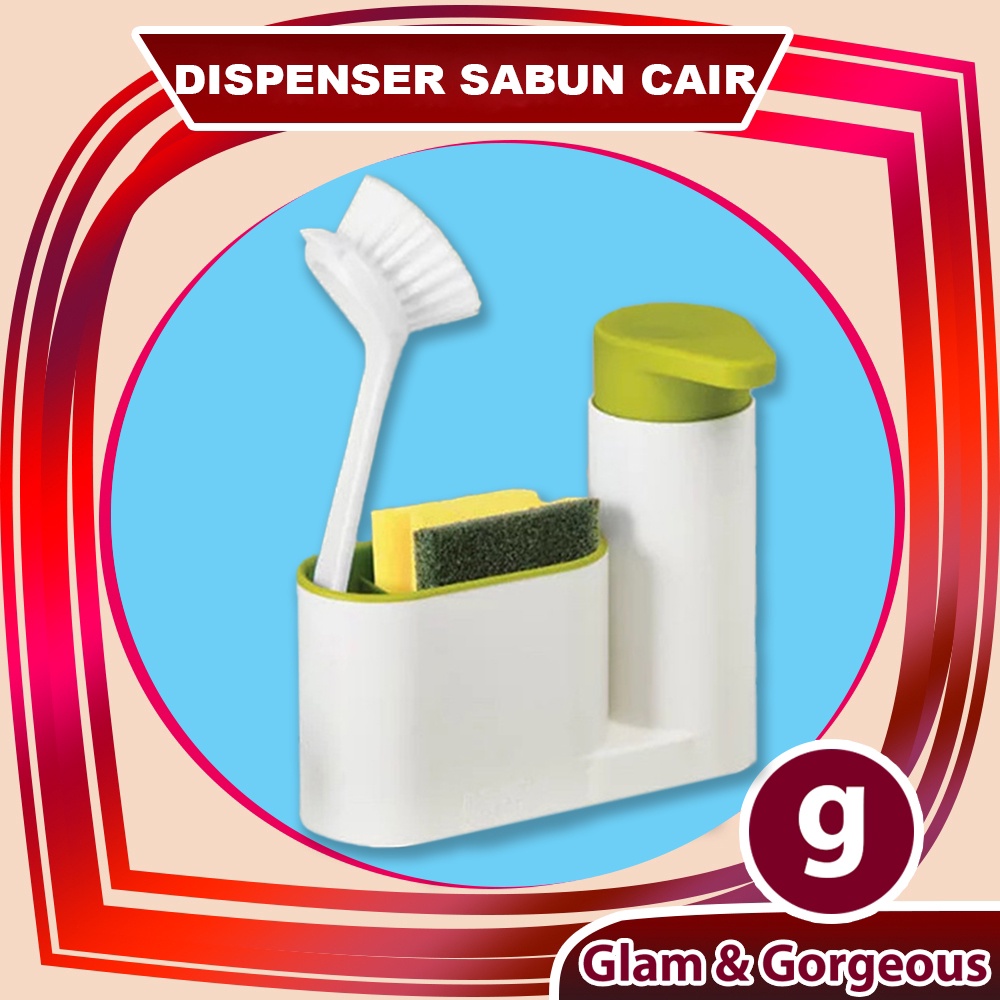 Dispenser Penyimpanan Sabun Kamar Mandi Dapur Vintage Murah TSD002