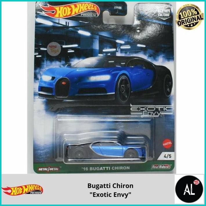 Al Hot Wheels Bugatti Chiron Exotic Envy Hotwheels