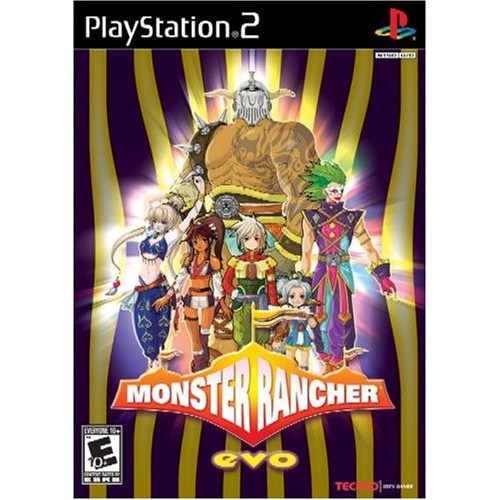 DVD Kaset Game PS2 Monster Rancher Evo