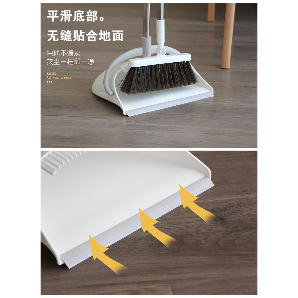 FULLHOUSE SAPU JEPANG / SAPU PRAKTIS SET PENGKI WARNA PUTIH A042