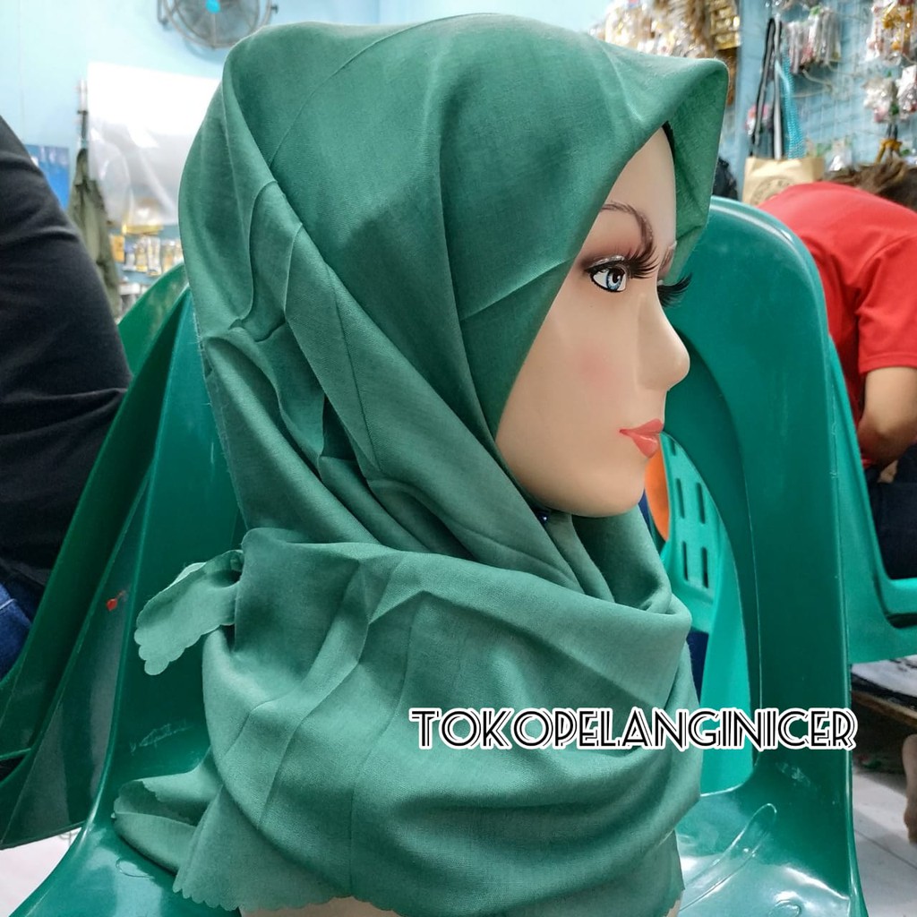 HIJAB JILBAB VOILA VOAL UMAMA LASER CUT TOKOPELANGINICER