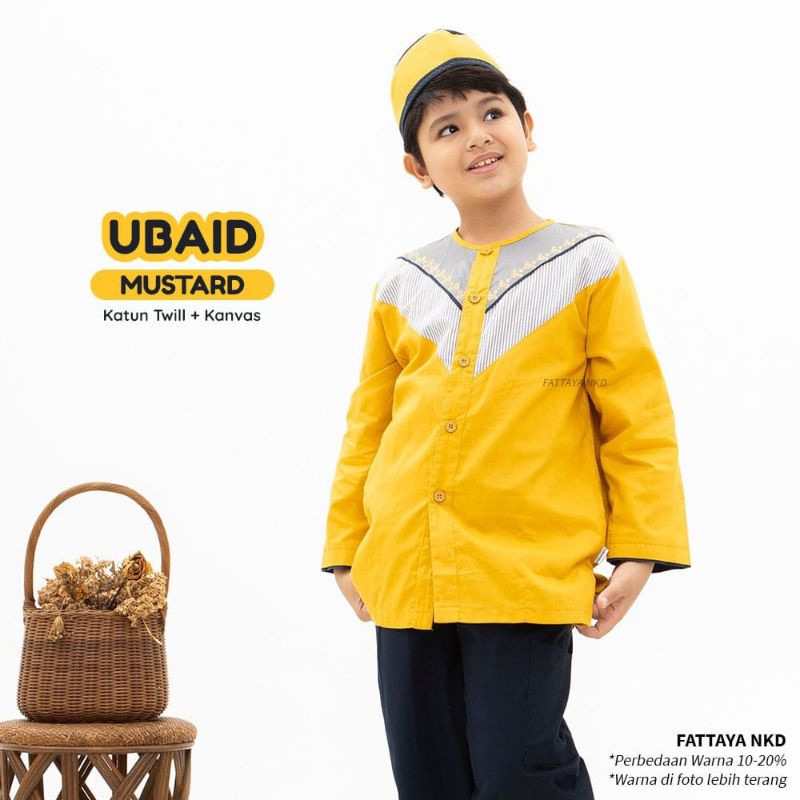 Setelan Koko Anak Lengan Panjang Ubaid by Fattaya