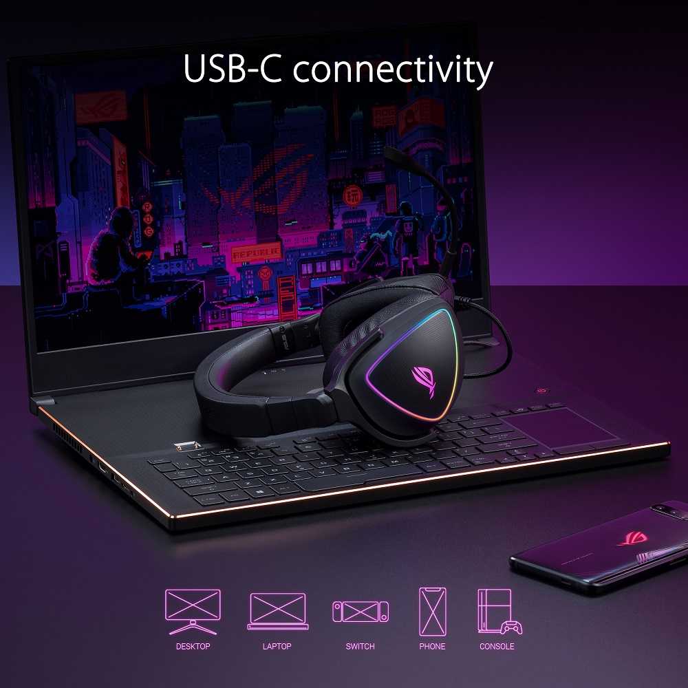 ASUS ROG Delta S - 7.1 Surround - Headset Gaming