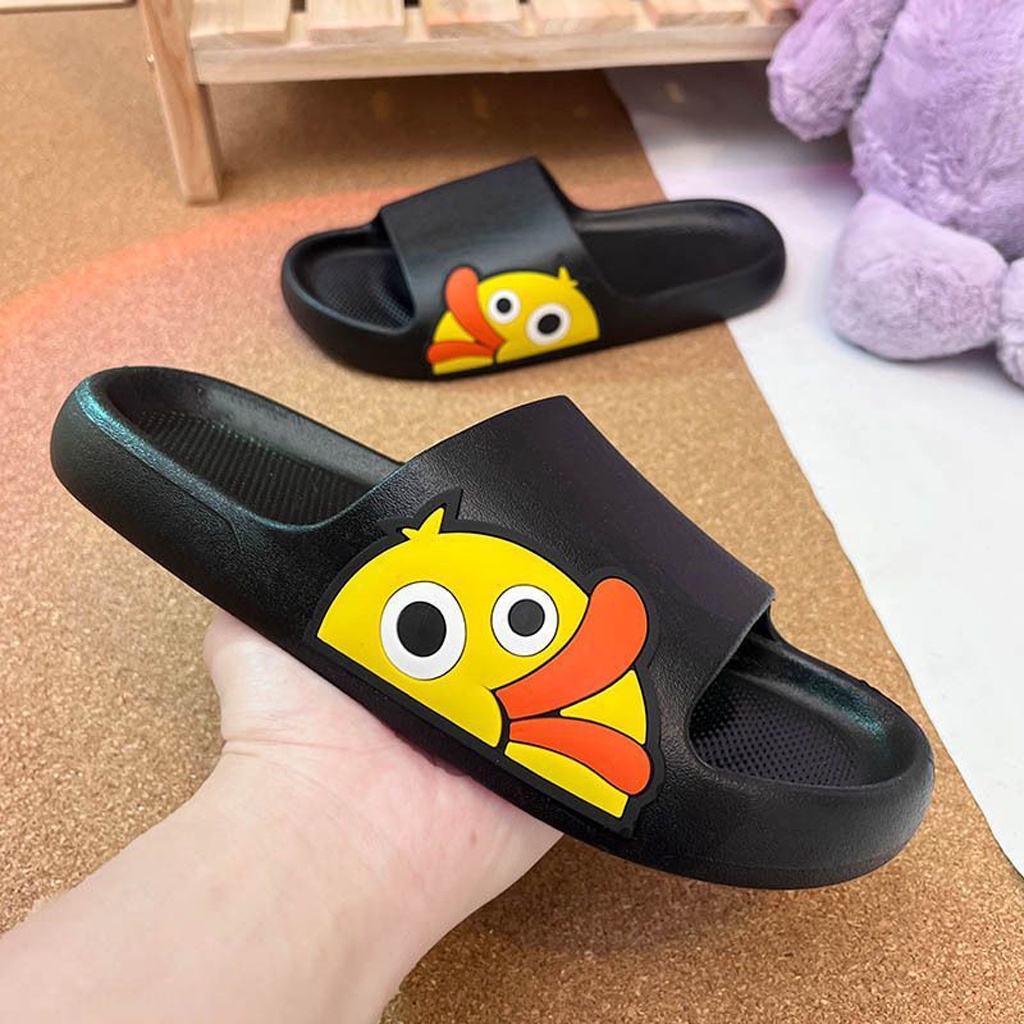 BRGUNIK Sandal Jelly Import Outdoor Duck &amp; Shiba Inu R794