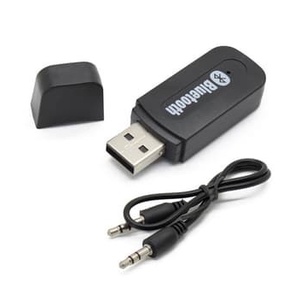 usb bluetooth receiver adapter + kabel aux 3,5mm jack - PACK ZIPLOCK - pack dus