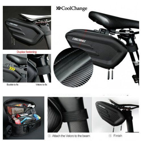 Tas Sepeda Jok Frame Waterproof Bike Bag CoolChange 12025 Htm 111116