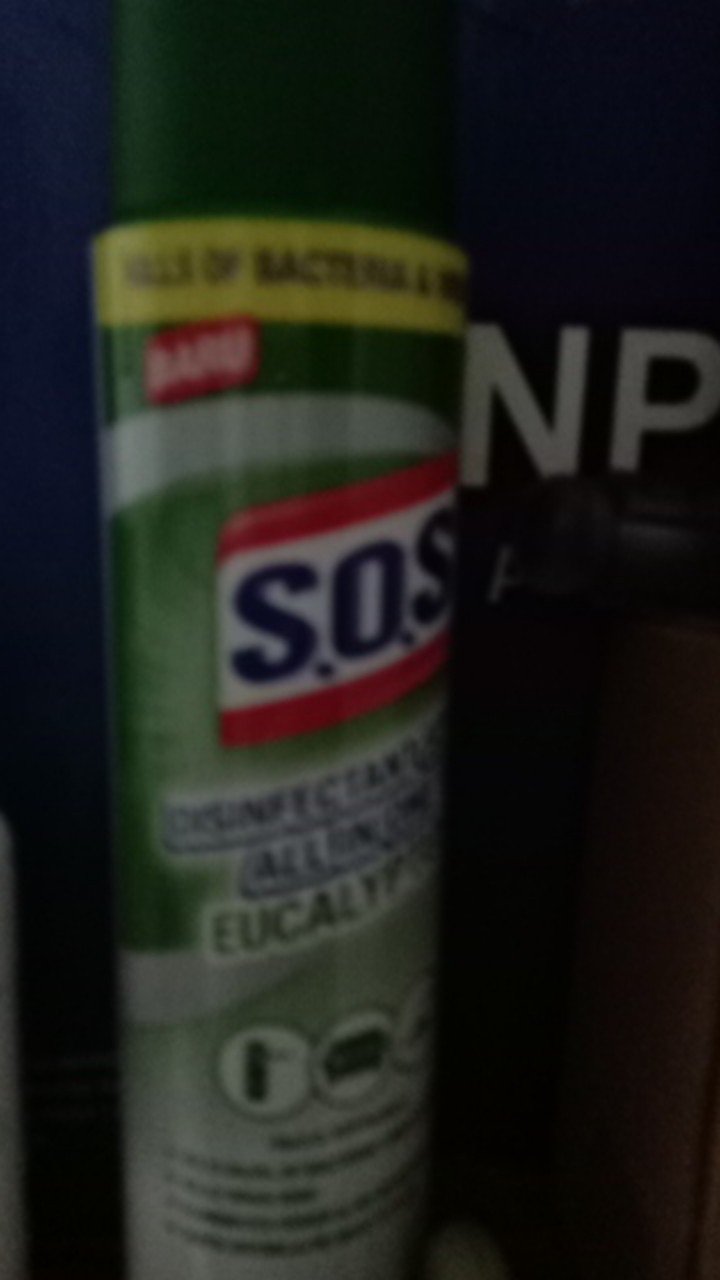 Sos Disinfectant Spray All In One Eucalyptus 250ml
