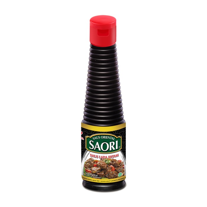 

SAUS-DRESSING- SAORI SAUS LADA HITAM BOTOL 133ML SAOS ORIENTAL BLACKPEPPER SAUCE -SAUS-DRESSING.