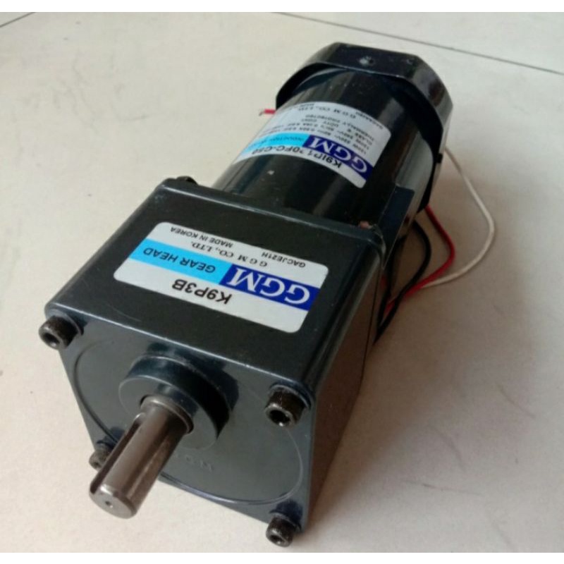 Ac Motor Gearbox 220V 120W Ratio 1:3 GGM Motor