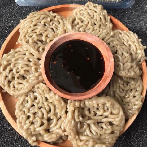 

(COD) KERUPUK LEMBUT IKAN ASLI PALEMBANG SIZE BESAR ISI 25 PCS