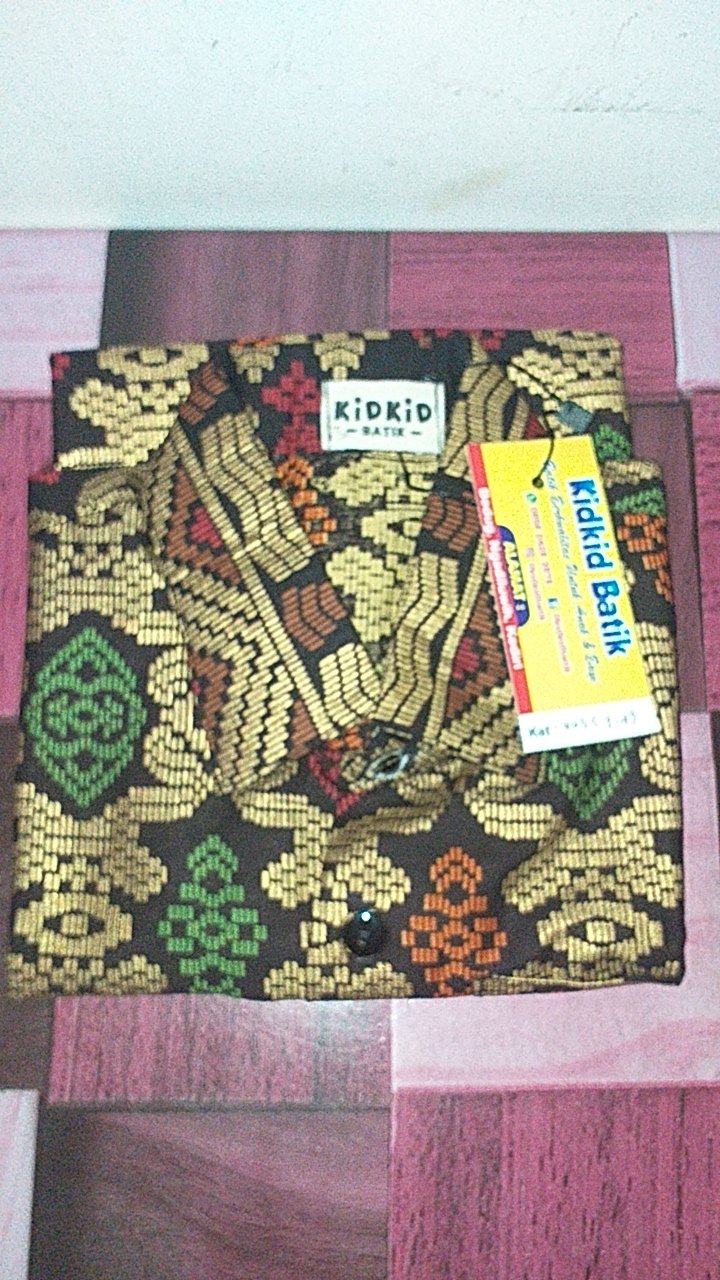 Baju Batik Anak Laki Laki Usia 0-14 Tahun Kode Bk-43