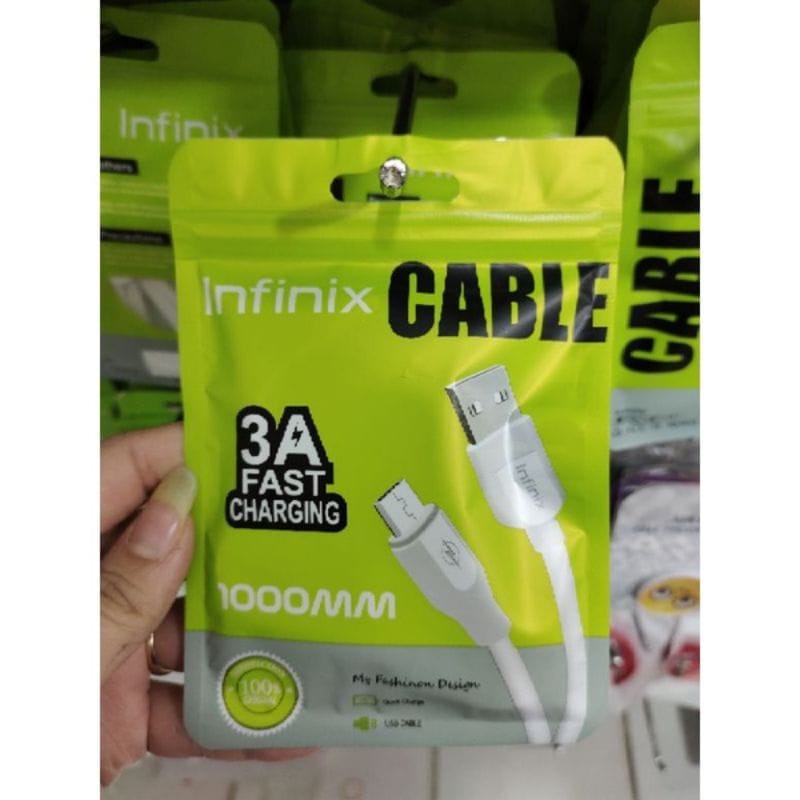 Kabel Data INFINIX USB MICRO FAST CHARGING Kabel Charger INFINIX 3A 100CM Kabel Casan INFINIX USB Android Micro