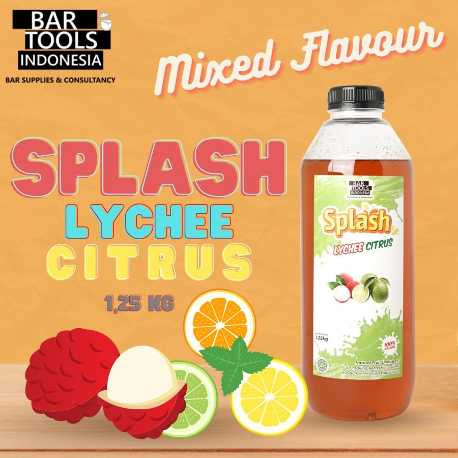 

SPLASH JUICE LYCHEE CITRUS 1.25KG