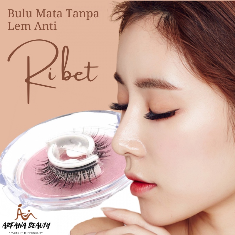 Bulu Mata Palsu Natural Magnetic 3D Wanita FREE PENJEPIT Eyelash Extension Palsu Tanpa Lem Terbaru No Glue Tinggal Tempel Bulu Mata  Magnetic Eyelash Artis Korea Cantik Lentik Terbaru Original Termurah