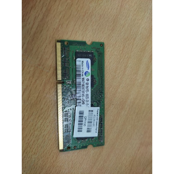 RAM / MEMORY SODIMM Samsung DDR3 1GB PC12800