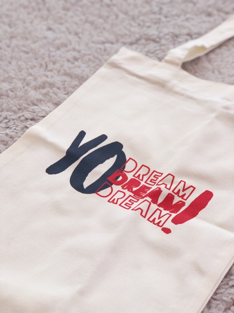 YO DREAM! NCT Dream Totebag Canvas - Kulkit.id