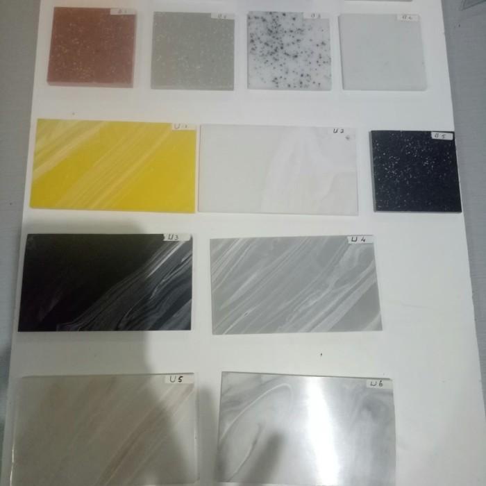 Meja Dp Solid Surface Custom Pesanan Ibu Merry