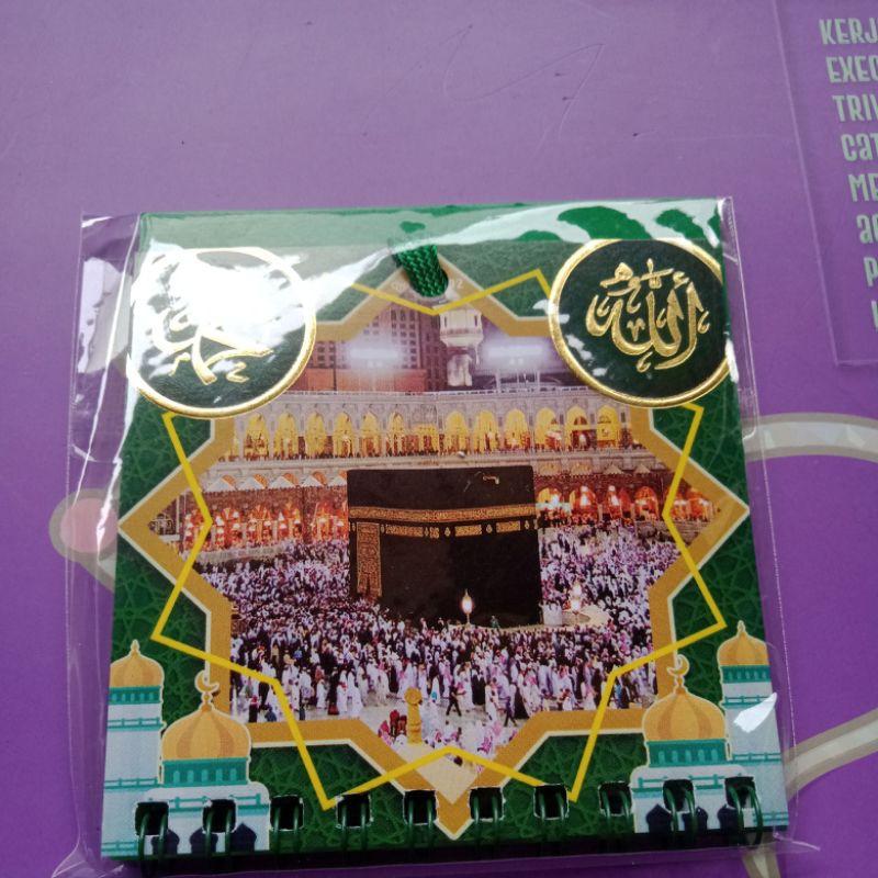 

kalender mini motif arab isi 12