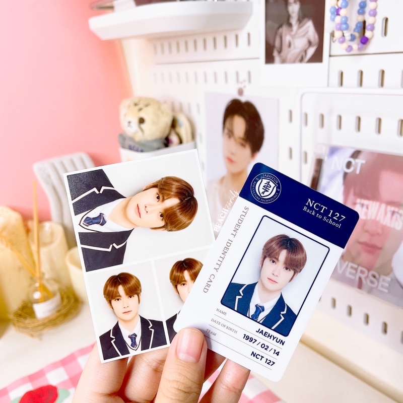 ID Card + ID Photo Jaehyun Back to School Kit BTSK NCT 127 2019