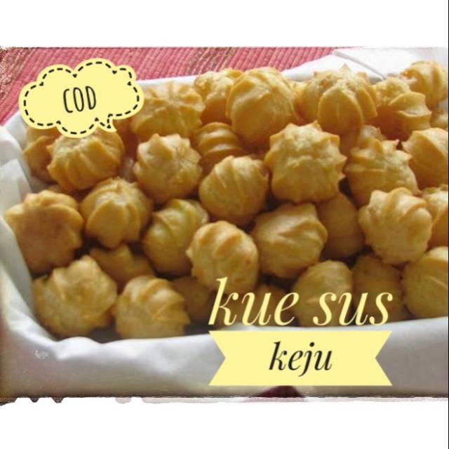 

Cemilan dan makanan ringan kue sus keju >>1/4 kg oleh oleh Bandung