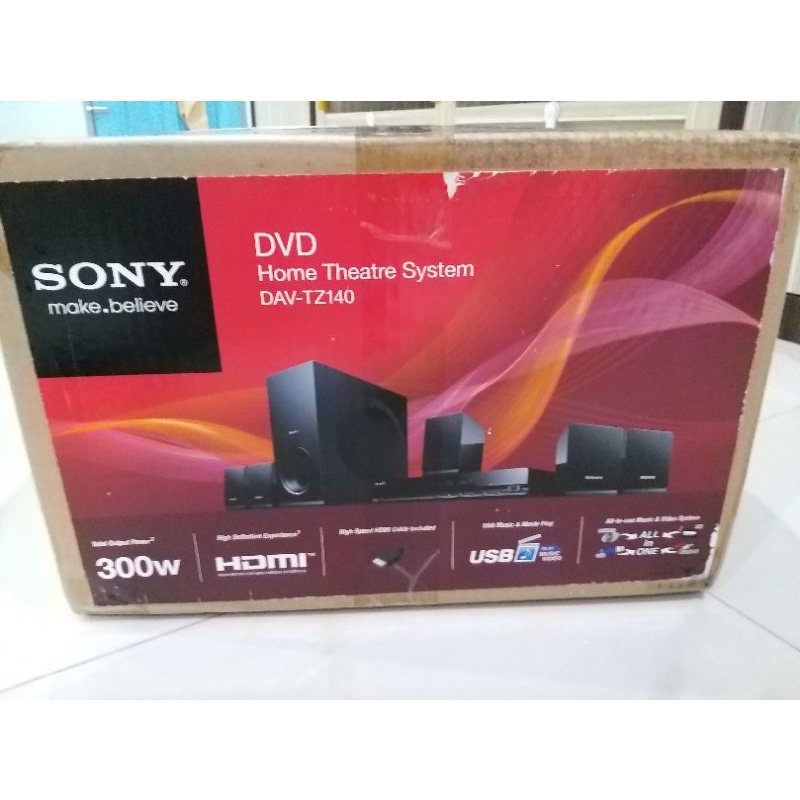 BRAND NEW SONY HOME THEATRE SYSTEM DAV-TZ140