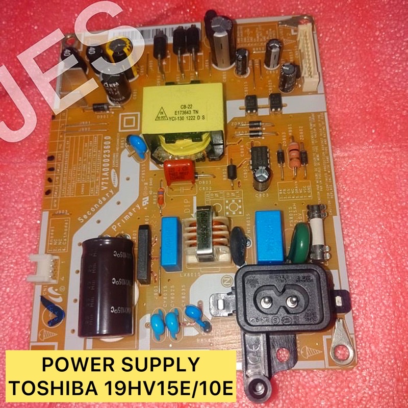 Power Supply TOSHIBA 19HV15E / 10E NEW ORII