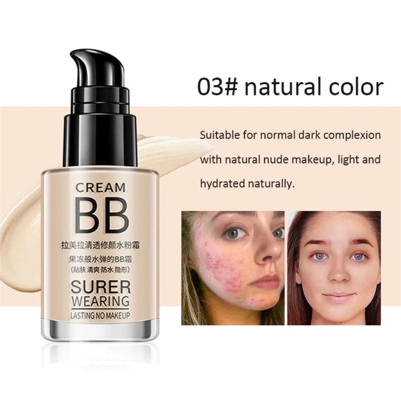 Lameila BB Cream Super Moisturizing Liquid Foundation Make Up Base