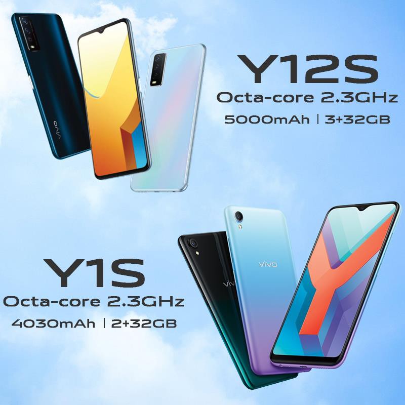 Vivo Y12s / Y1S hp RAM 3G ROM 32GB promo asli 100%original