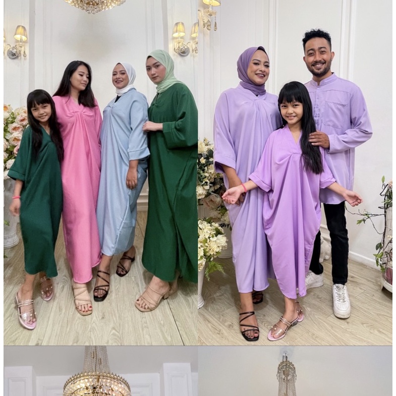 Vanesha Margaretta - Couple Set Kaftan 9624 / Bisa Beli Terpisah