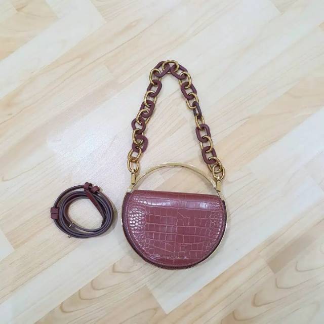 Preloved CNK charles ck tas wanita like new