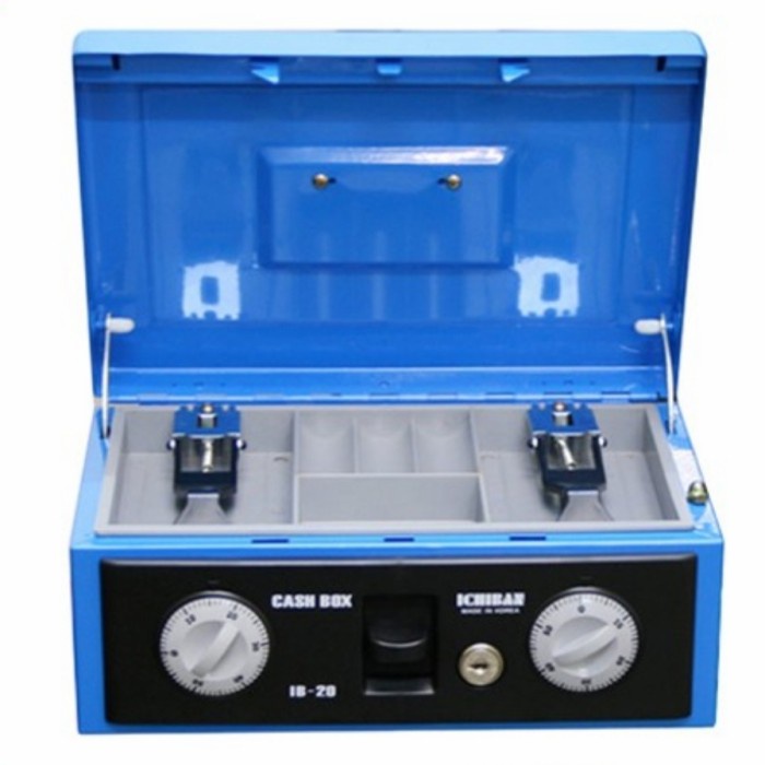 

CASH BOX ICHIBAN IB-20 / KOTAK SAVE BOX / TEMPAT UANG BRANKAS IB20