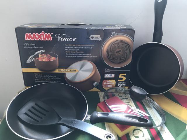 Maxim Venice Set (frying Pan & Saucepan)