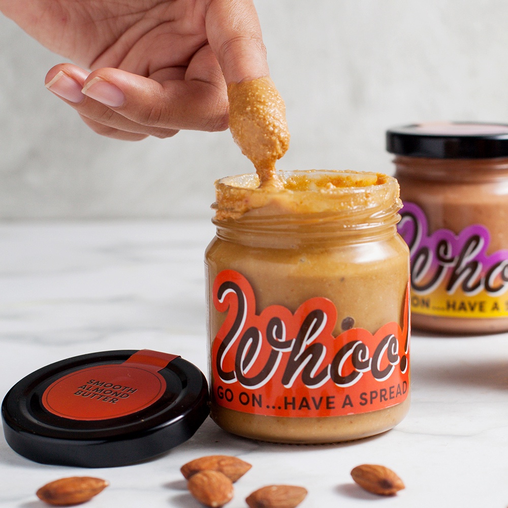 

Almond Butter (Vegan, All Natural) 200gr | WHOO! Spread