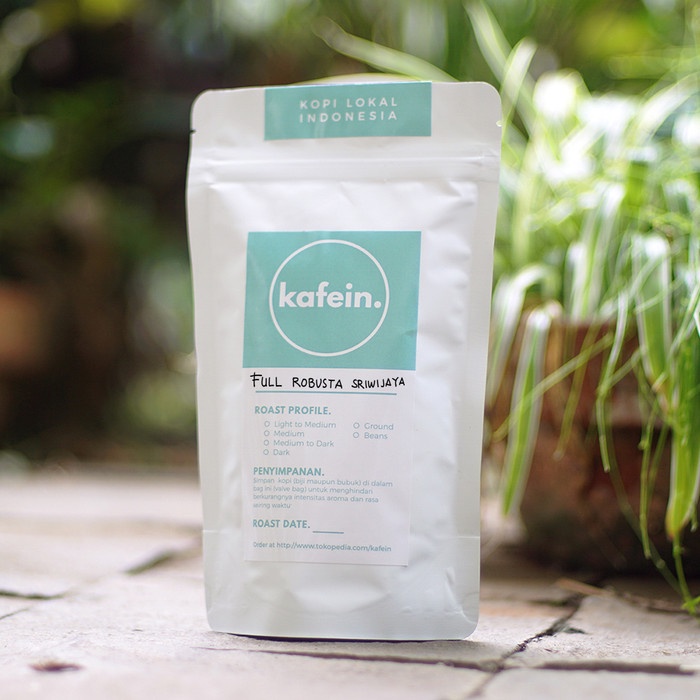 

r0eree Espresso Kopi Susu Full Robusta Sriwijaya 100 Gram (Biji/Bubuk) - Biji Ds20X11