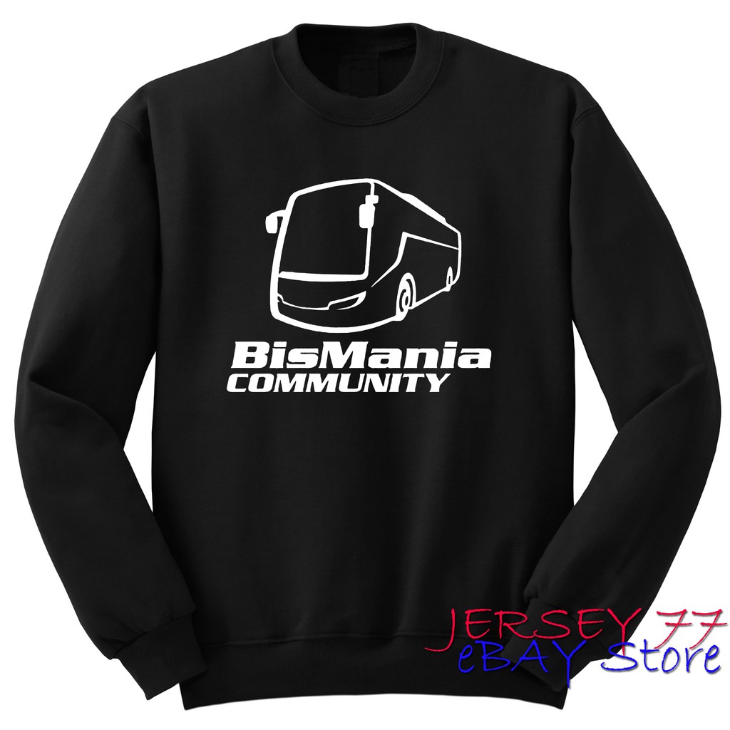 JAKET SWEATER BISMANIA COMMUNITY  BUS BIS MANIA BUSMANIA