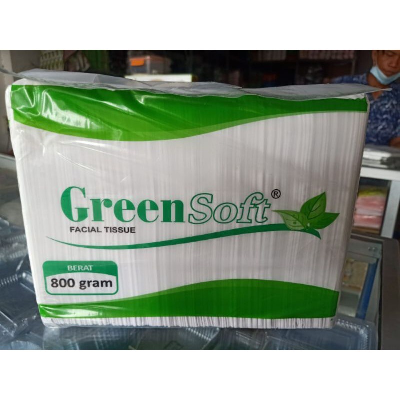 Green Soft Tissue All Varian / Tisue GreenSoft  / Green Soft 800gr / Facial Tissue/ Tisu Wajah / Gro