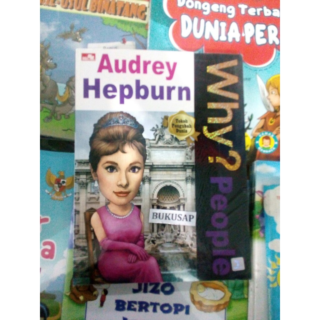 Buku Anak Why ? People:Audrey Hepburn - Okran Jeon Original