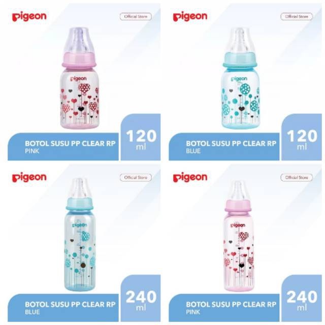 PIGEON Botol Susu PP Clear Slim - Botol Susu