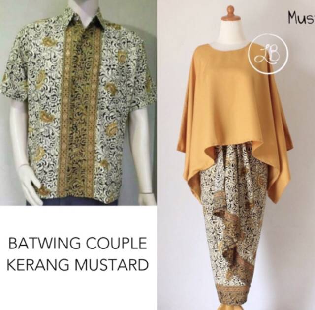 KEBAYA COUPLE BATWING / KEBAYA COUPLE / KUTUBARU