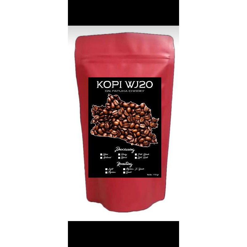 

kopi Arabika WJ20 natural /250gr