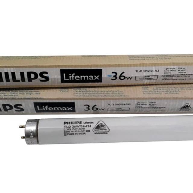 Lampu PHILIPS TL 36W/54 765 LIFEMAX 600mm 36W 36 WATT