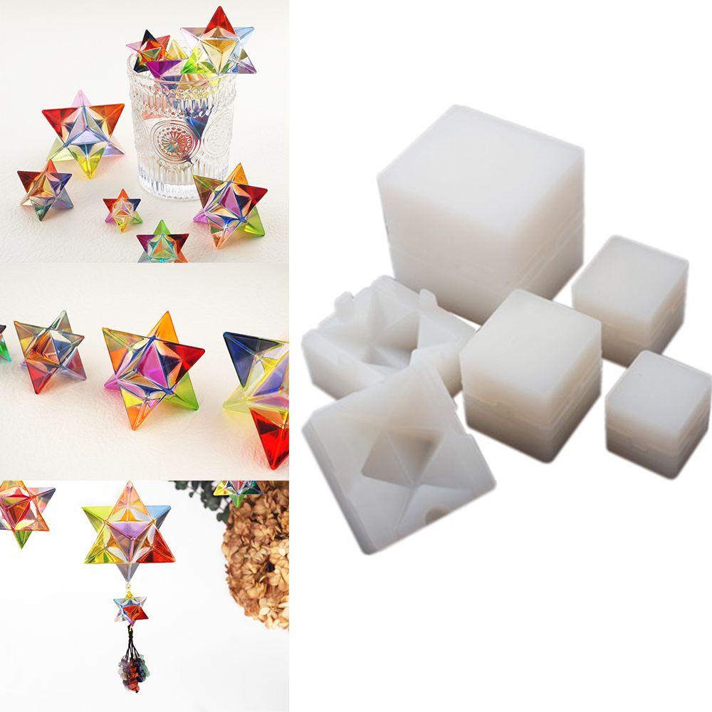 R-flower Resin Mould Hanger Cetakan Epoxy UV Magic Power Stone