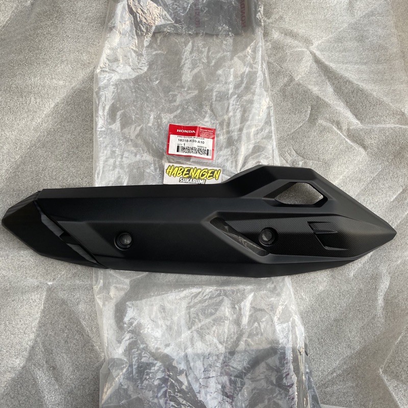 COVER KNALPOT VARIO LED OLD | tameng tutup knalpot honda vario 125 150 ORI AHM HGP ORIGINAL