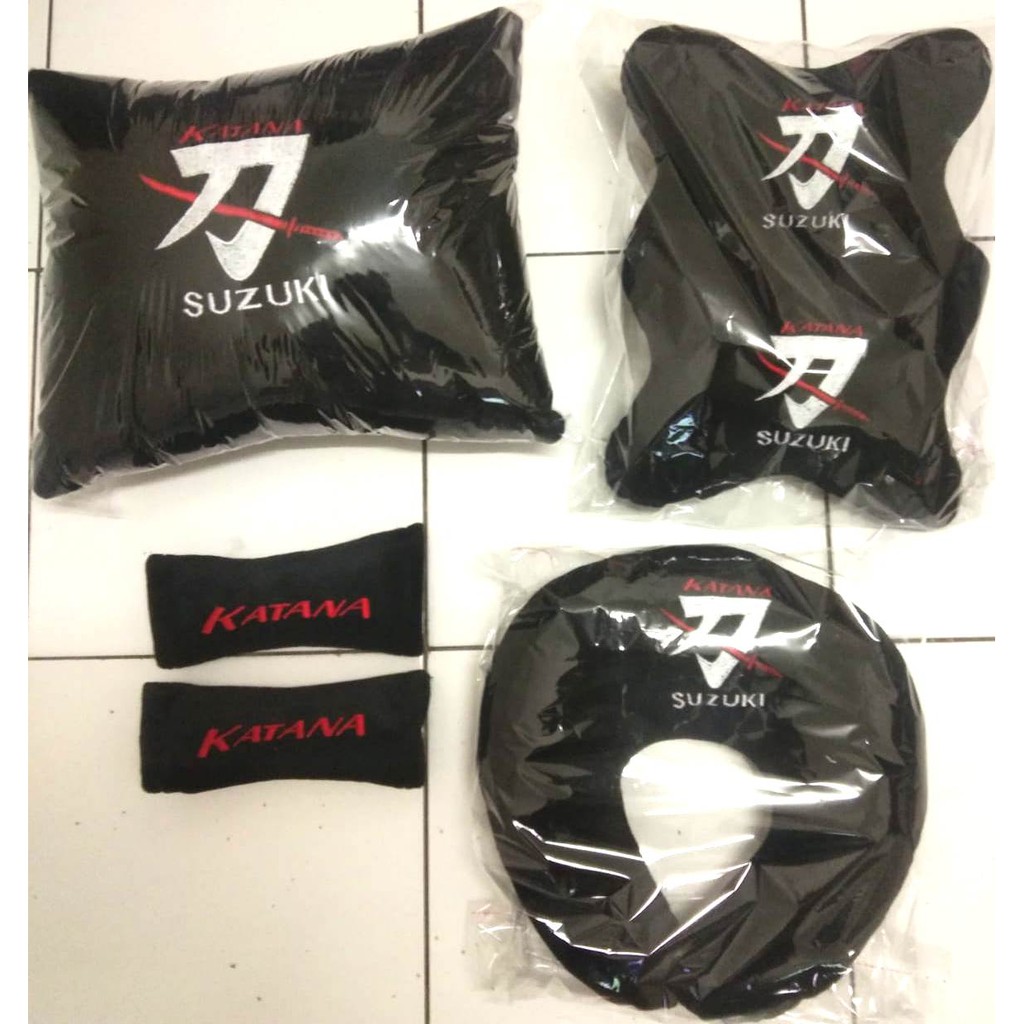 Suzuki jimny Katana Bantal mobil Aksesoris Interior 4 in 1