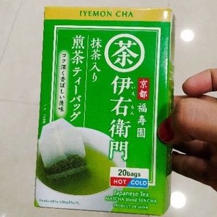 

Fukujuen Lyemon Matcha Iri Sencha TB - teh hijau celup 40gr (isi 20)