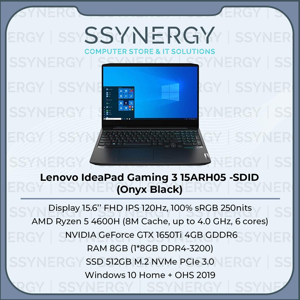 Lenovo IdeaPad Gaming 3  15ARH05-SDID R5-4600H/8GB/512GB
